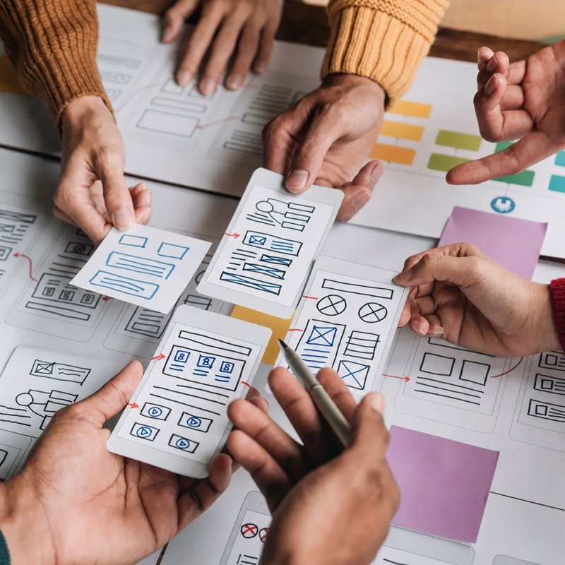 UX UI ve teknik tasarım çalışması