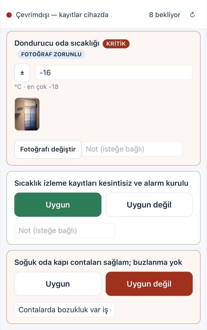 Verestra saha uygulaması